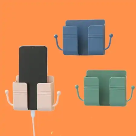 3 pcs Universal Wall Mount Charger Phone Holder Stand